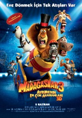 Madagaskar 3: Avrupa'nın En Çok Arananları 