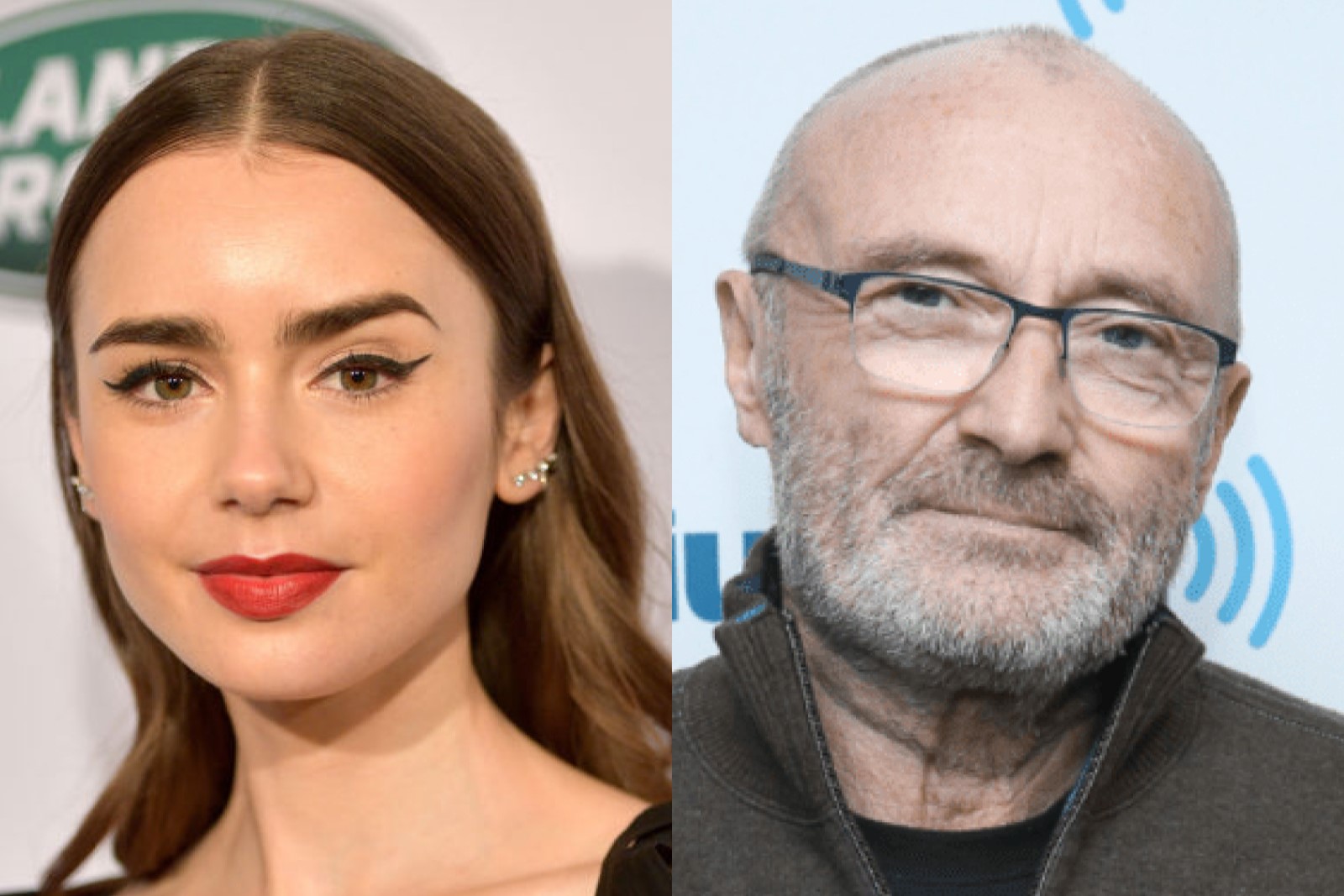 Phil Collins ve Lily Collins