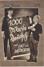 1000 Worte Deutsch (1930) afişi