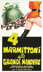 4 Marmittoni Alle Grandi Manovre (1974) afişi