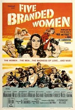 5 Branded Women (1960) afişi