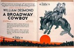 A Broadway Cowboy (1920) afişi