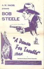 A Demon For Trouble (1934) afişi
