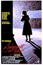 A Judgment In Stone (1986) afişi