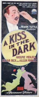 A Kiss in the Dark (1925) afişi
