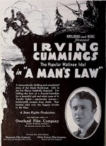 A Man's Law (1917) afişi