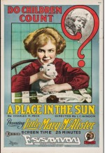 A Place in the Sun (1917) afişi
