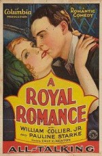 A Royal Romance (1930) afişi