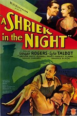 A Shriek In The Night (1933) afişi