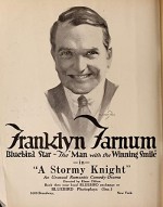 A Stormy Knight (1917) afişi