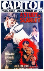 A Study In Scarlet (1933) afişi