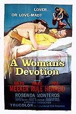 A Woman's Devotion (1956) afişi
