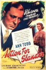 Action For Slander (1937) afişi