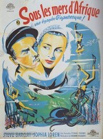 Africa sotto i mari (1953) afişi