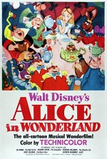 Alice Harikalar Diyarında (1951) afişi