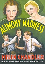 Alimony Madness (1933) afişi