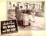 All Work And No Pay (1942) afişi