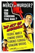 An Act Of Murder (1948) afişi