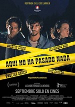 Aquí no ha pasado nada (2016) afişi