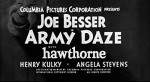 Army Daze (1956) afişi