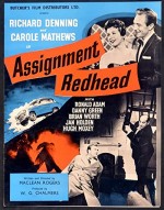 Assignment Redhead (1956) afişi