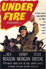 Ateş Altında (1957) afişi