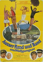 Außer Rand Und Band Am Wolfgangsee (1972) afişi