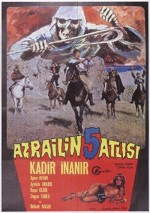 Azrailin Beş Atlısı (1971) afişi