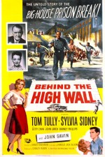Behind The High Wall (1956) afişi