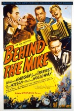 Behind The Mike (1937) afişi