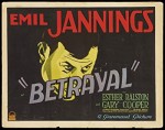 Betrayal (1929) afişi