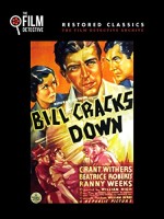 Bill Cracks Down (1937) afişi