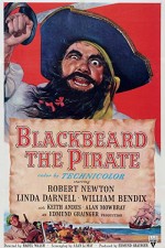 Blackbeard, The Pirate (1952) afişi