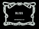 Bliss() (1917) afişi