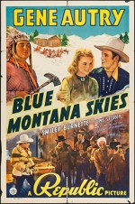 Blue Montana Skies (1939) afişi