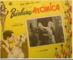 Bárbara Atomica (1952) afişi