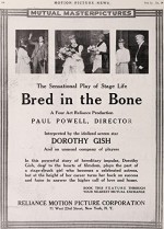 Bred In The Bone (1915) afişi
