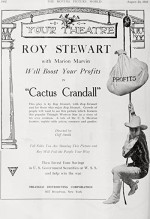 Cactus Crandall (1918) afişi