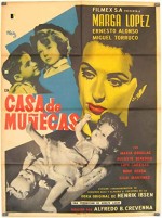 Casa De Muñecas (1954) afişi