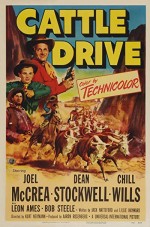 Cattle Drive (1951) afişi