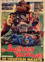 Ces Sacrées Vacances (1956) afişi