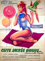 Cette Sacrée Gamine (1956) afişi