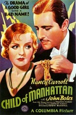 Child Of Manhattan (1933) afişi
