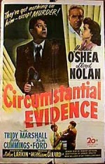 Circumstantial Evidence (1945) afişi