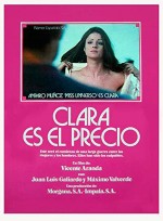 Clara Es El Precio (1975) afişi