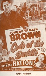 Code Of The Saddle (1947) afişi
