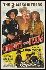 Cowboys From Texas (1939) afişi