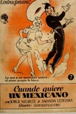 Cuando Quiere Un Mexicano (1944) afişi