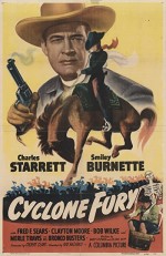 Cyclone Fury (1951) afişi