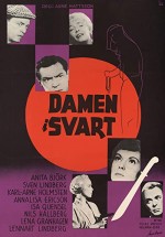 Damen I Svart (1958) afişi